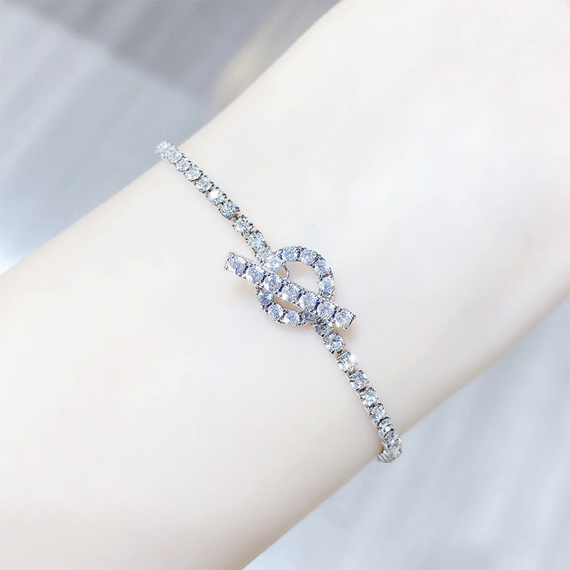 Pulsera sencilla para mujer Zircon / Accesorio Alta Calidad